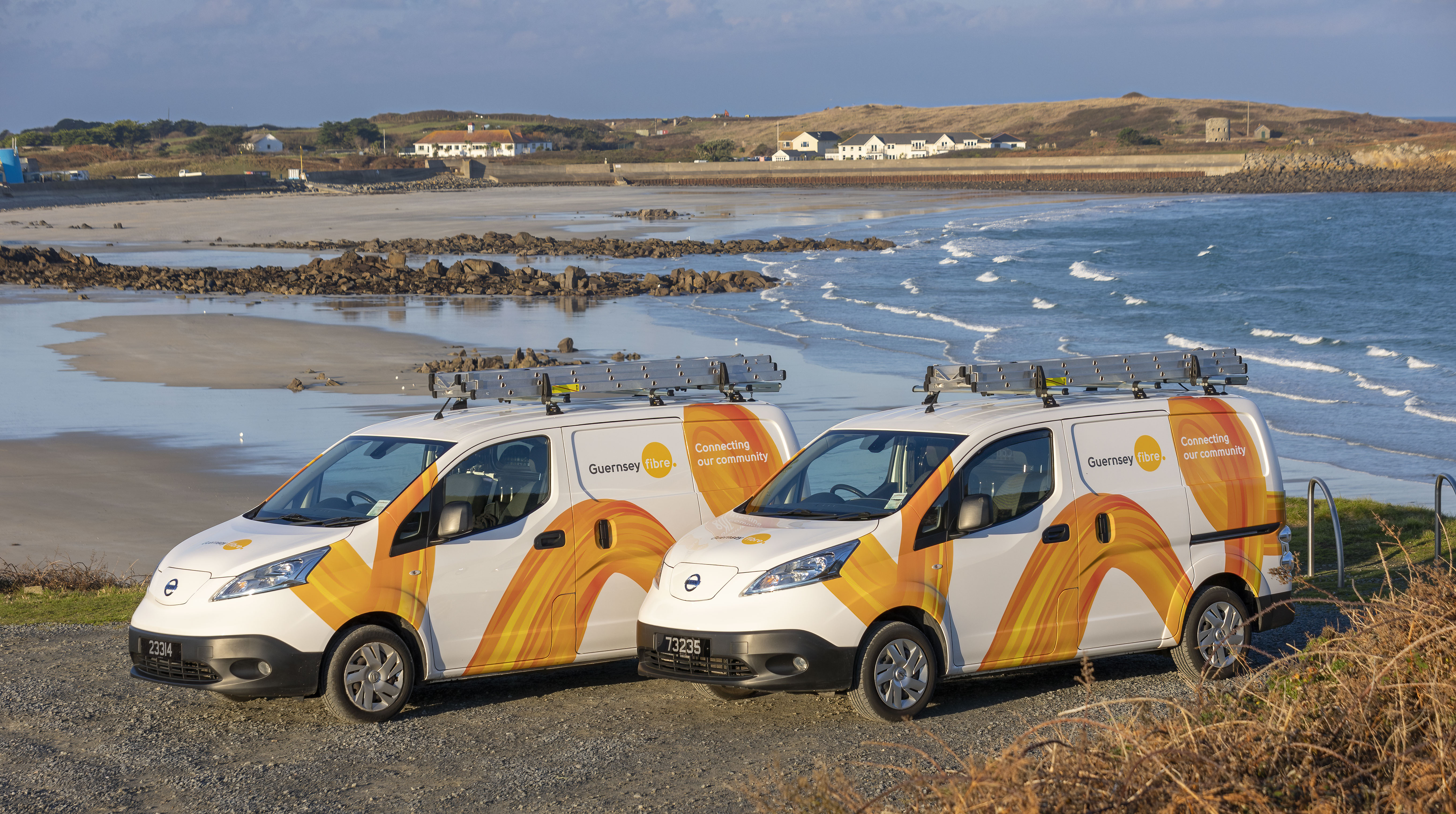 Electric vans will deliver Guernsey Fibre